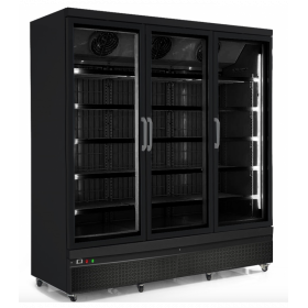 Armoire réfrigérée libre-service avec 3 portes battantes positive - modèle déclassé suite choc