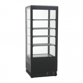 Vitrine réfrigérée positive à poser 98L - Noir