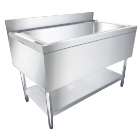 Plonge grand bac - 1200x700x900mm