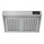 Hotte murale Mistral pro 1400 x 900 avec moteur, LED et variateur