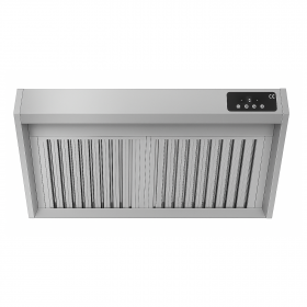 Hotte murale Mistral pro 1600 x 900 avec moteur, LED et variateur
