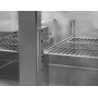 Table réfrigérée 1 porte - 2 tiroirs - 240L  inox