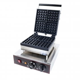 Gaufrier électrique professionnel 4x4