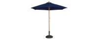 Parasols pour aménagement extérieur, parasols ronds ou carrés, pieds