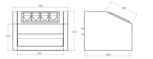 vitrine réfrigérée